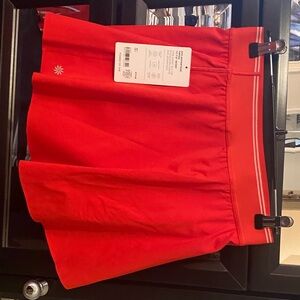 Athleta Bright Red Mini Skirt